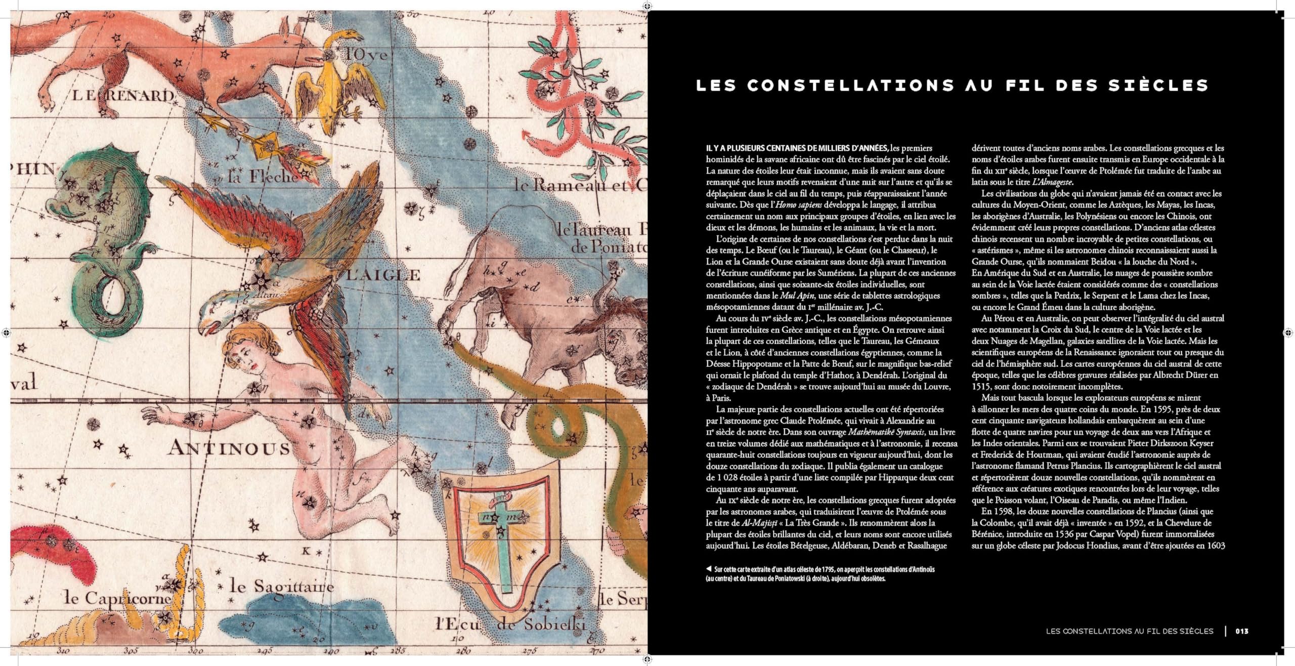 Constellations - L'Histoire de l'Espace à travers les 88 motifs étoilés connus du ciel nocturne