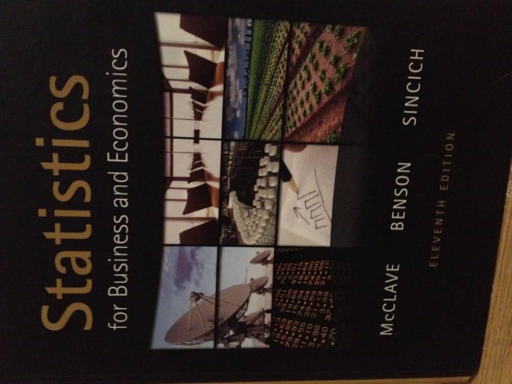 Statistics for Business and Economics: McClave, James T