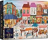 Elena Essex Puzzle - Market Day, Puzzle Erwachsene Anspruchsvoll, 1000 Teile, Puzzel, Sommer Markt Einkaufsstadt Szene Puzzle, Größe 70 x 50 cm
