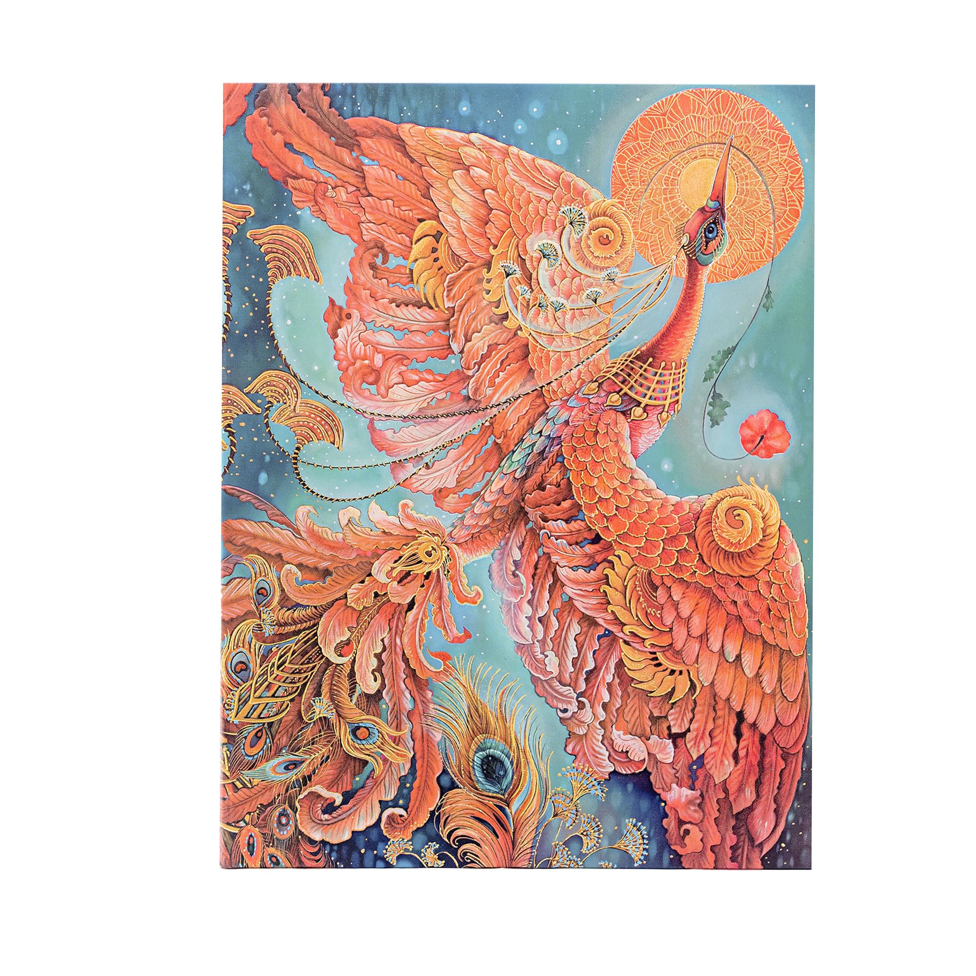 Firebird (Birds of Happiness) Ultra Unlined Hardback Journal (Elastic Band