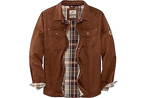 Ruggedly Refined: Men's Journeyman Shirt Jacket for Advanced Warmth