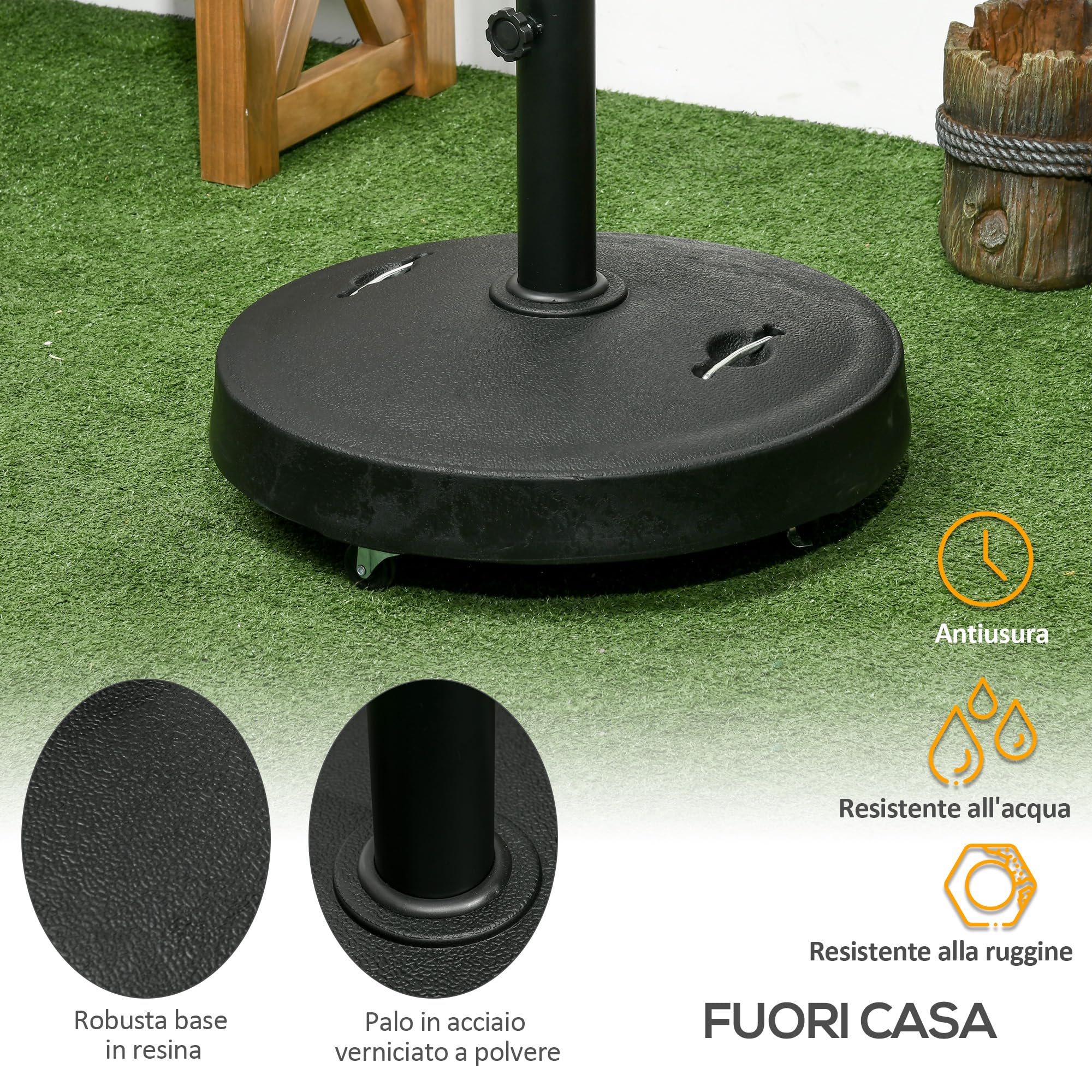 Sgabello Pieghevole Vileda - Portatile, Antiscivolo - Fino A 150 Kg - Per Bagno, Cucina, Bambini - Foto 1