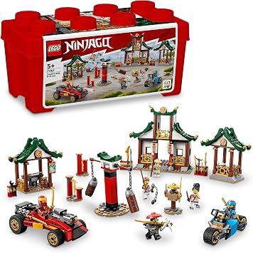LEGO NINJAGO Yaratıcı Ninja Yapım Parçası Kutusu 71787, 530 Parça