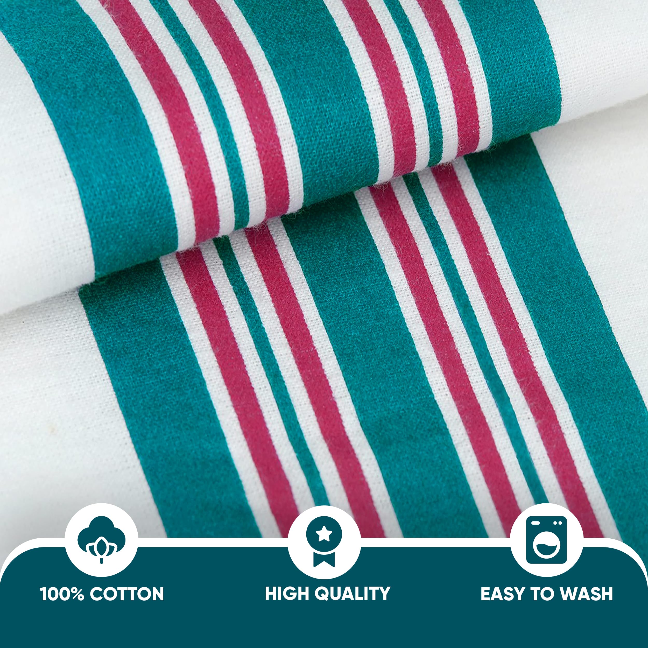 Avalon Bedding Mantas de recepción de algodón (paquete de 6) tamaño 30 x 40 pulgadas, 100% algodón suave, mantas de hospital para recién nacidos, mantas de hospital para envolver y envolver