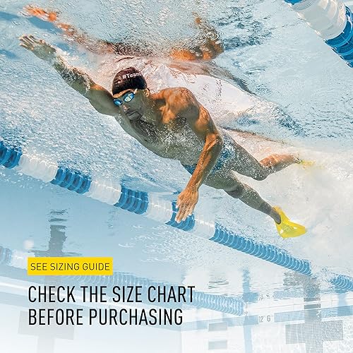 Miniatura 6 de FINIS Edge - Aletas de natación para hombres y mujeres, aletas de entrenamiento 100% de silicona, fortalecen y resisten las piernas