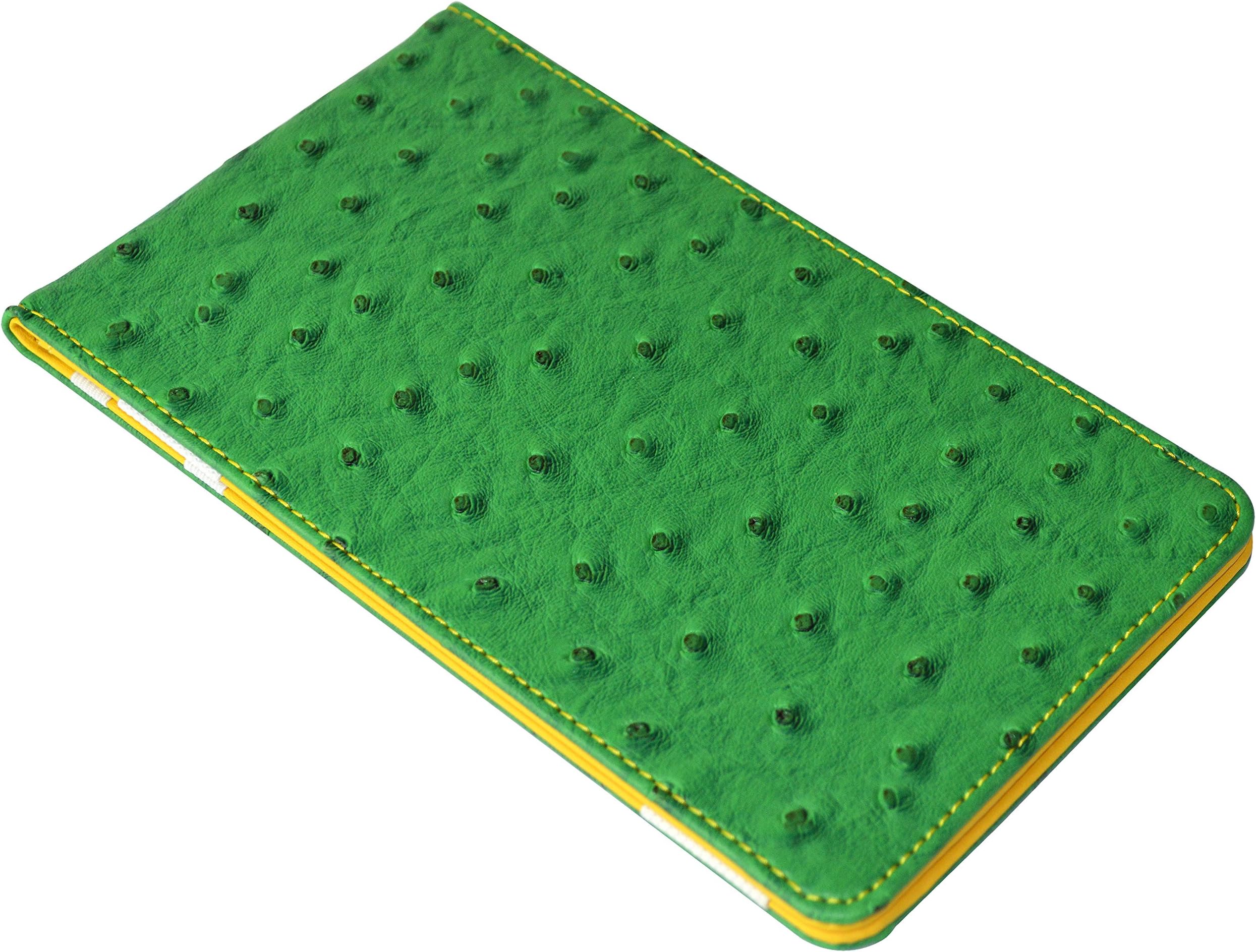 On Par Premium Ostrich Effect Golf Scorecard Holder