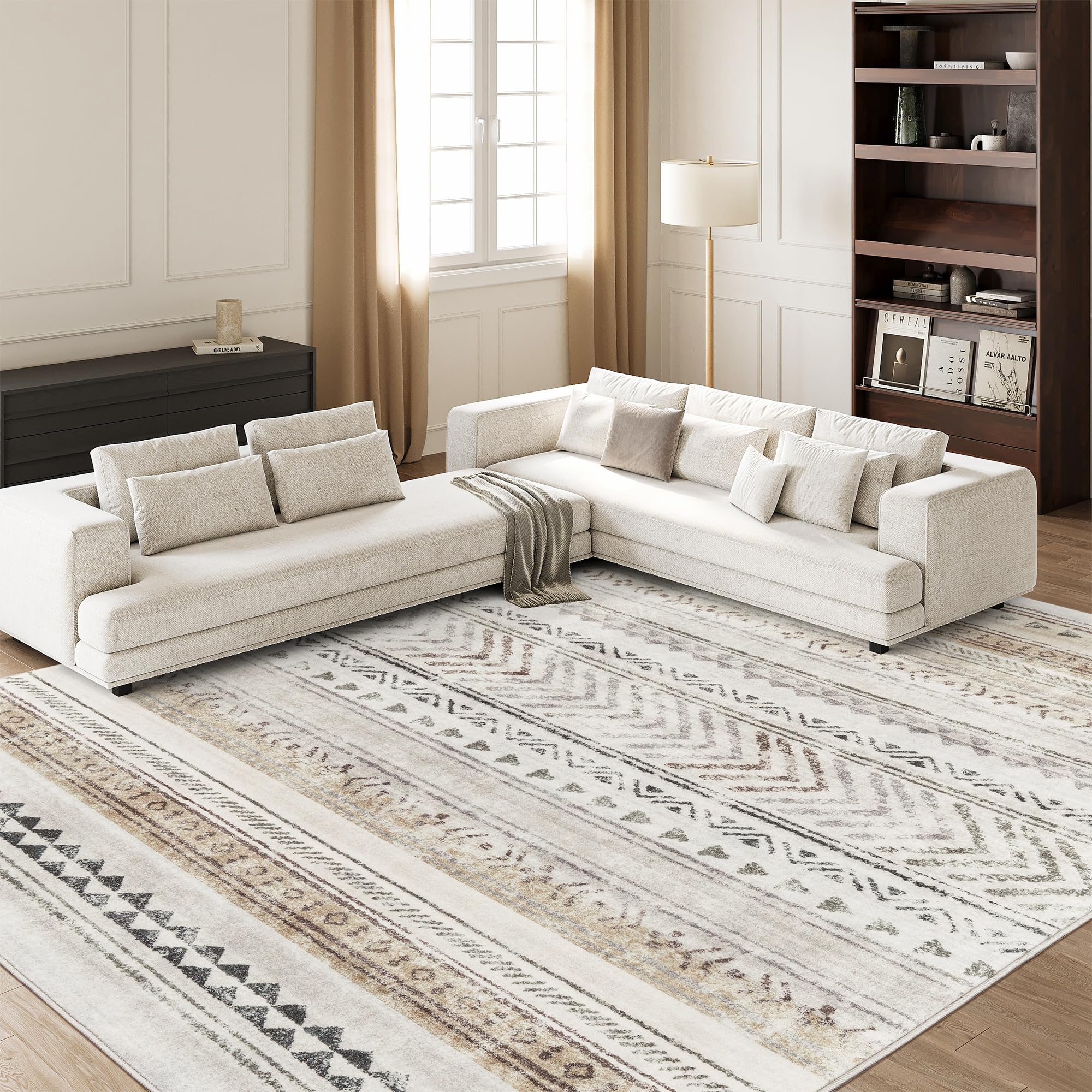 Amazon.com: Art&Tuft 9x12 Area Rug, Super Soft Ultra-Thin