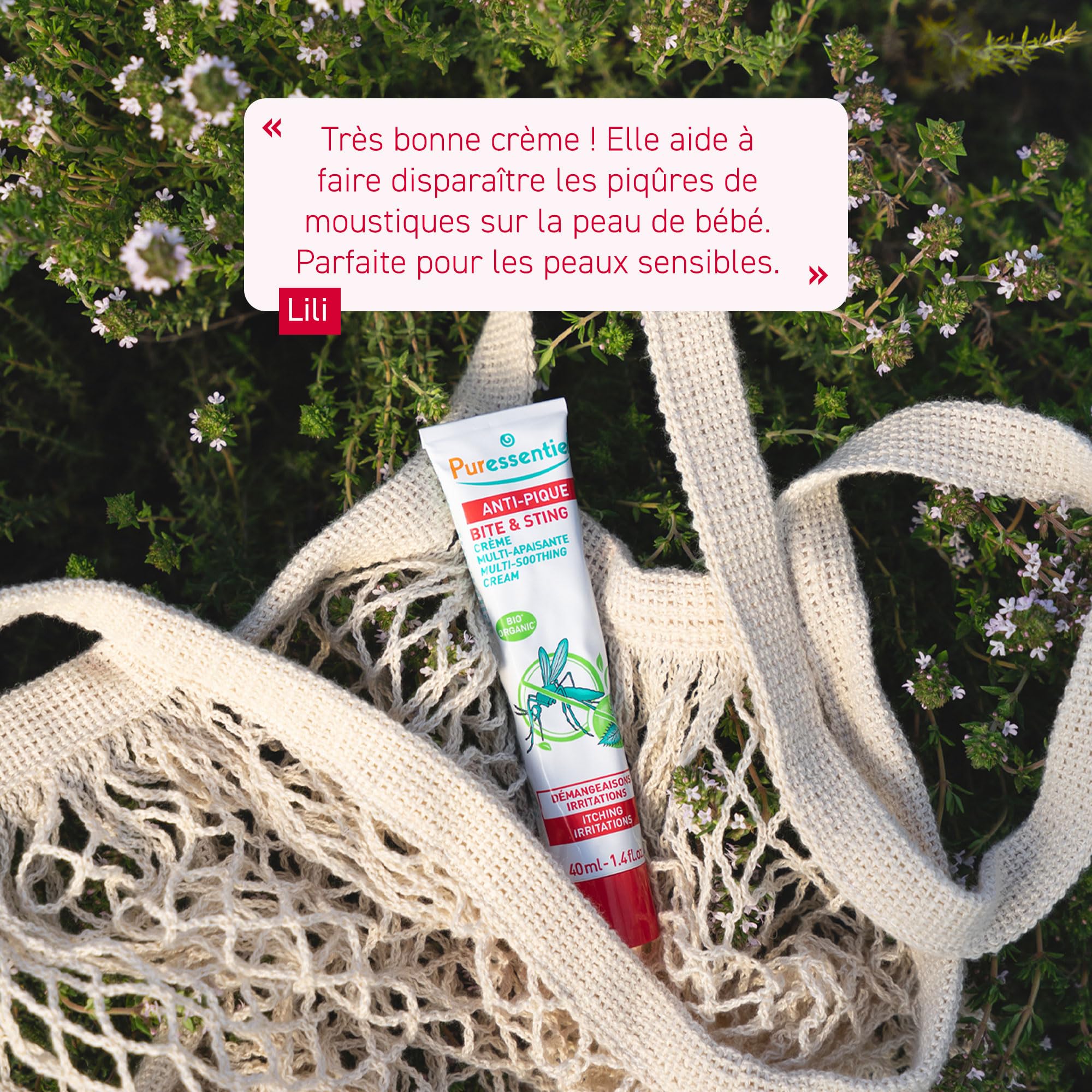 Puressentiel - Anti Pique - Crème Multi-Apaisante Bébé - Piqûres d'insectes et de végétaux - Actif 100 pourcent d'origine naturel - Calme démangeaisons et irritations - 30 ml