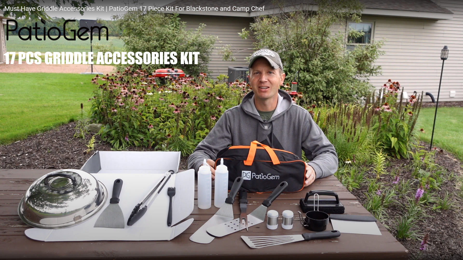 Kit de accesorios para parrilla de 17 piezas miniatura 7