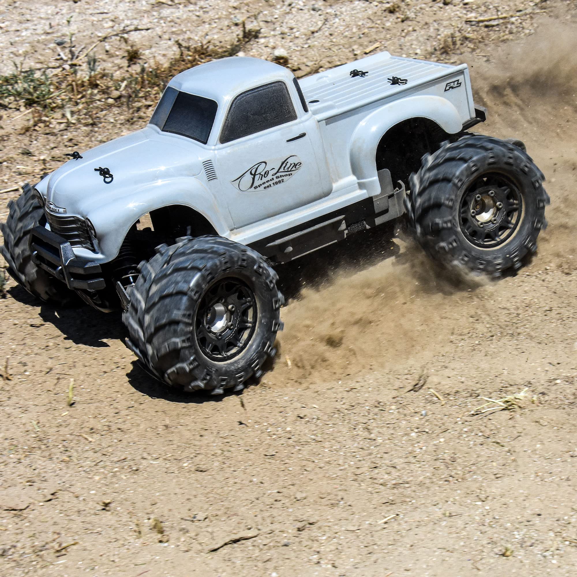 ホビーラジコン PRO LINE MASHER Amazon.com: Pro-Line Racing Masher 2.8 MTD Raid Black 6x30 F