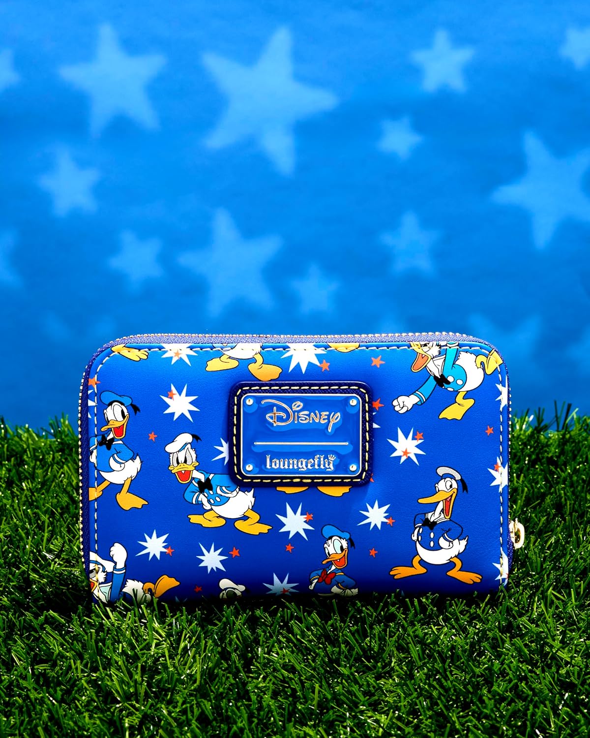 Loungefly Disney Donald Duck 90th Anniversary Wallet, Amazon Exclusive