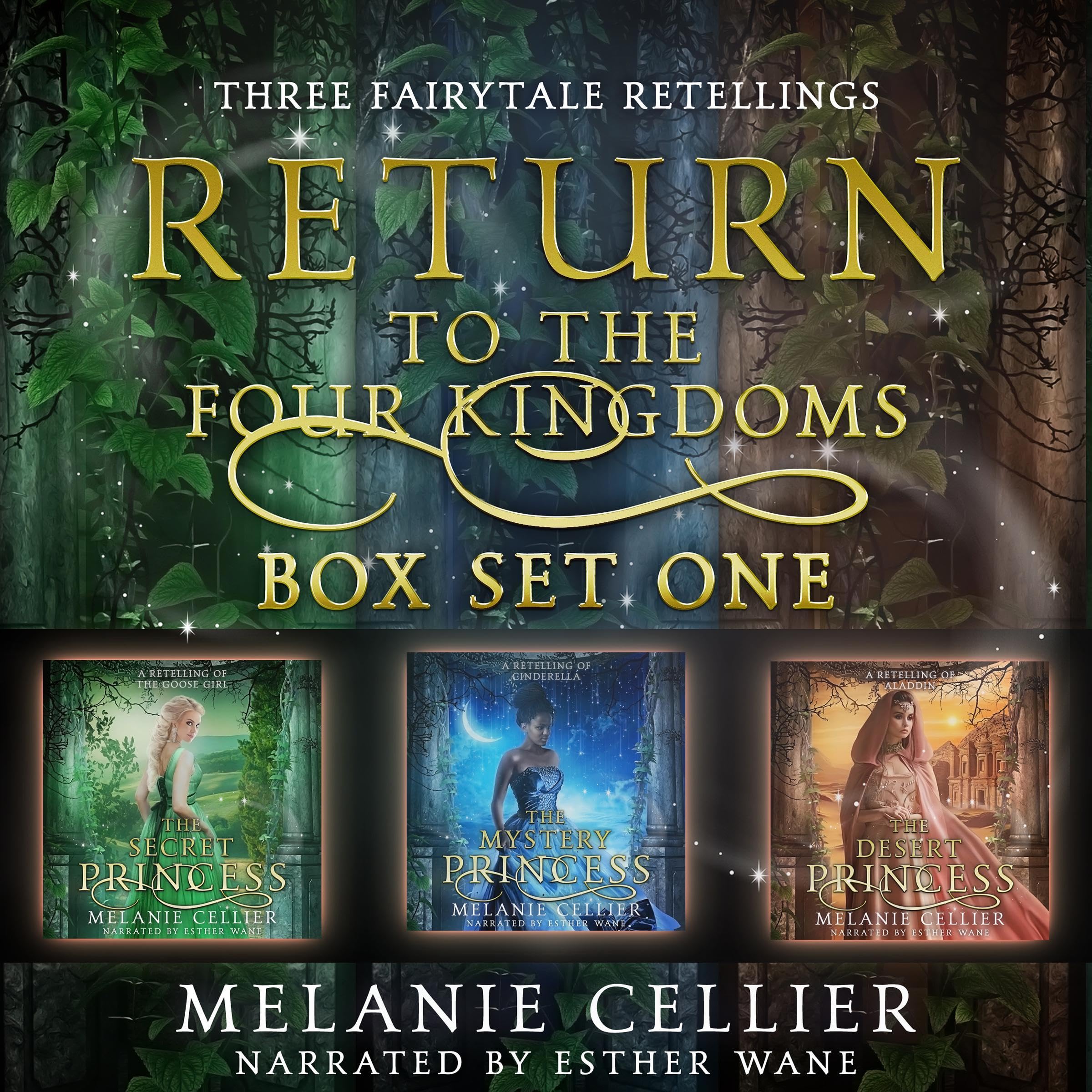 Cover art for Return to the Four Kingdoms Box Set 1: Three Fairytale Retellings