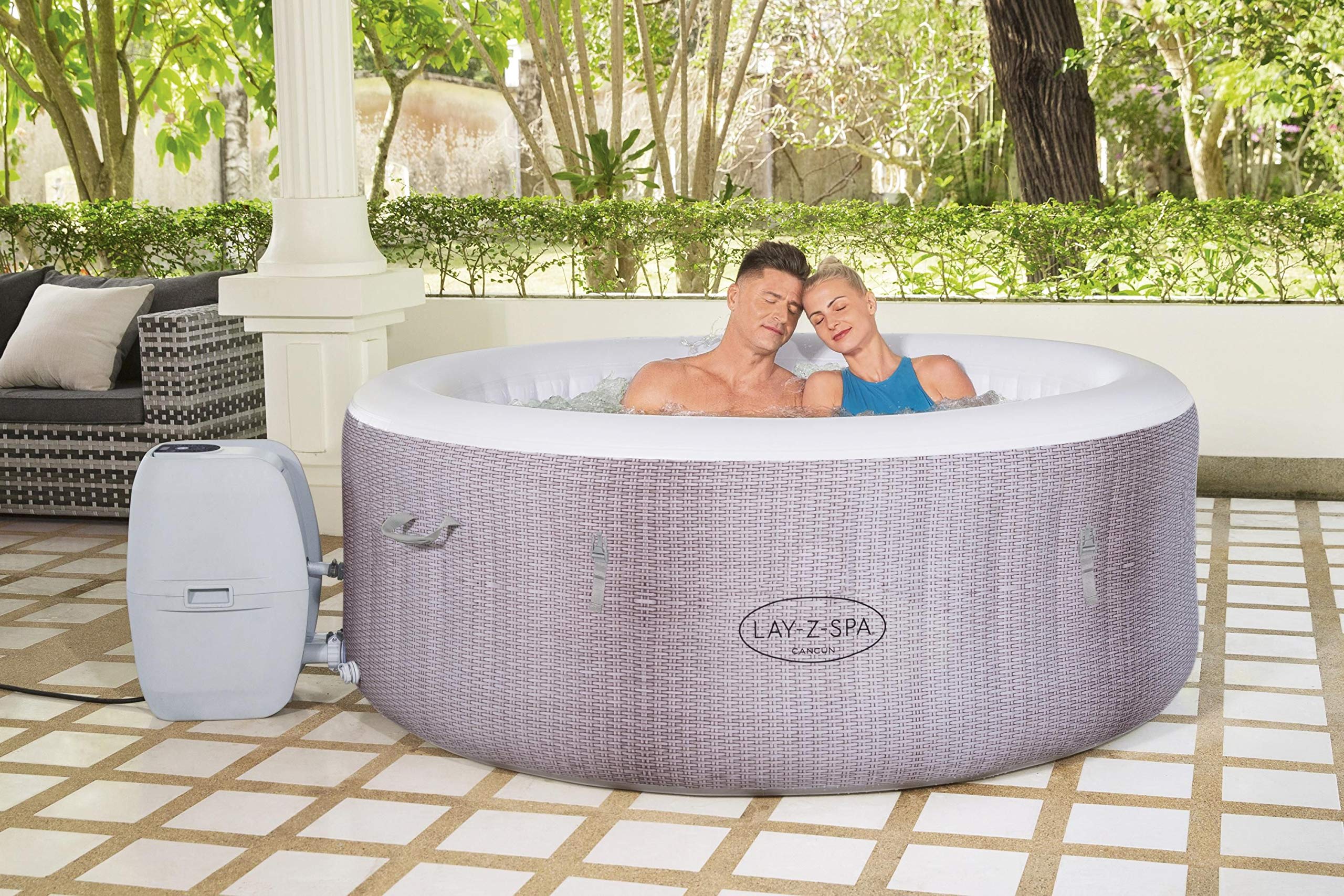 Bestway Lay-Z-SPA® 71" x 26"/1.80m x 66cm Cancun AirJet