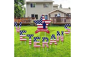 Memorial Day Patriotic Yard Signs