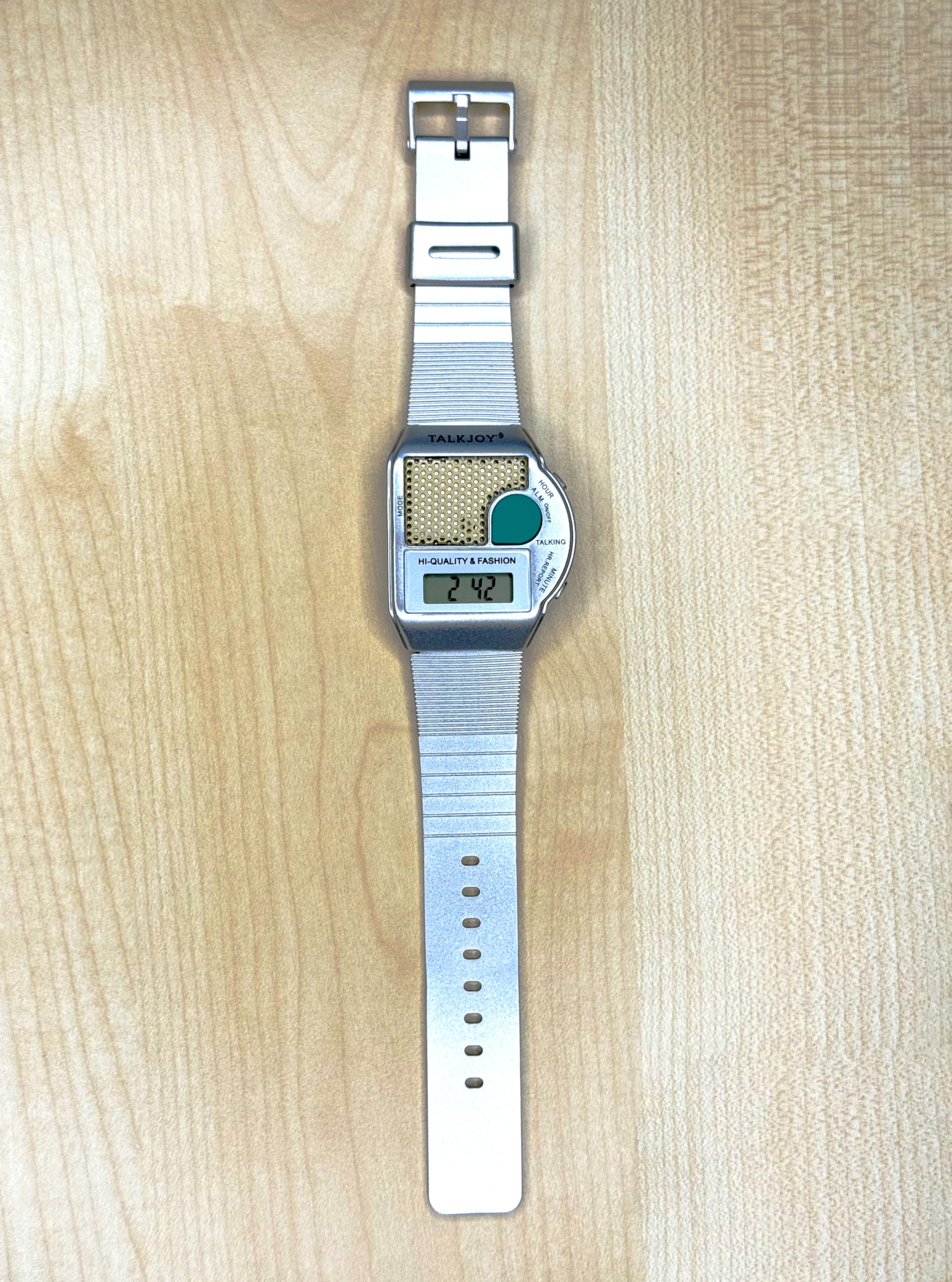 VISIONU Montre Parlante Digitale Noir Avec Alarme Annonce De L'heure En Français Pour Aveugle Et Les Personnes Malvoyant