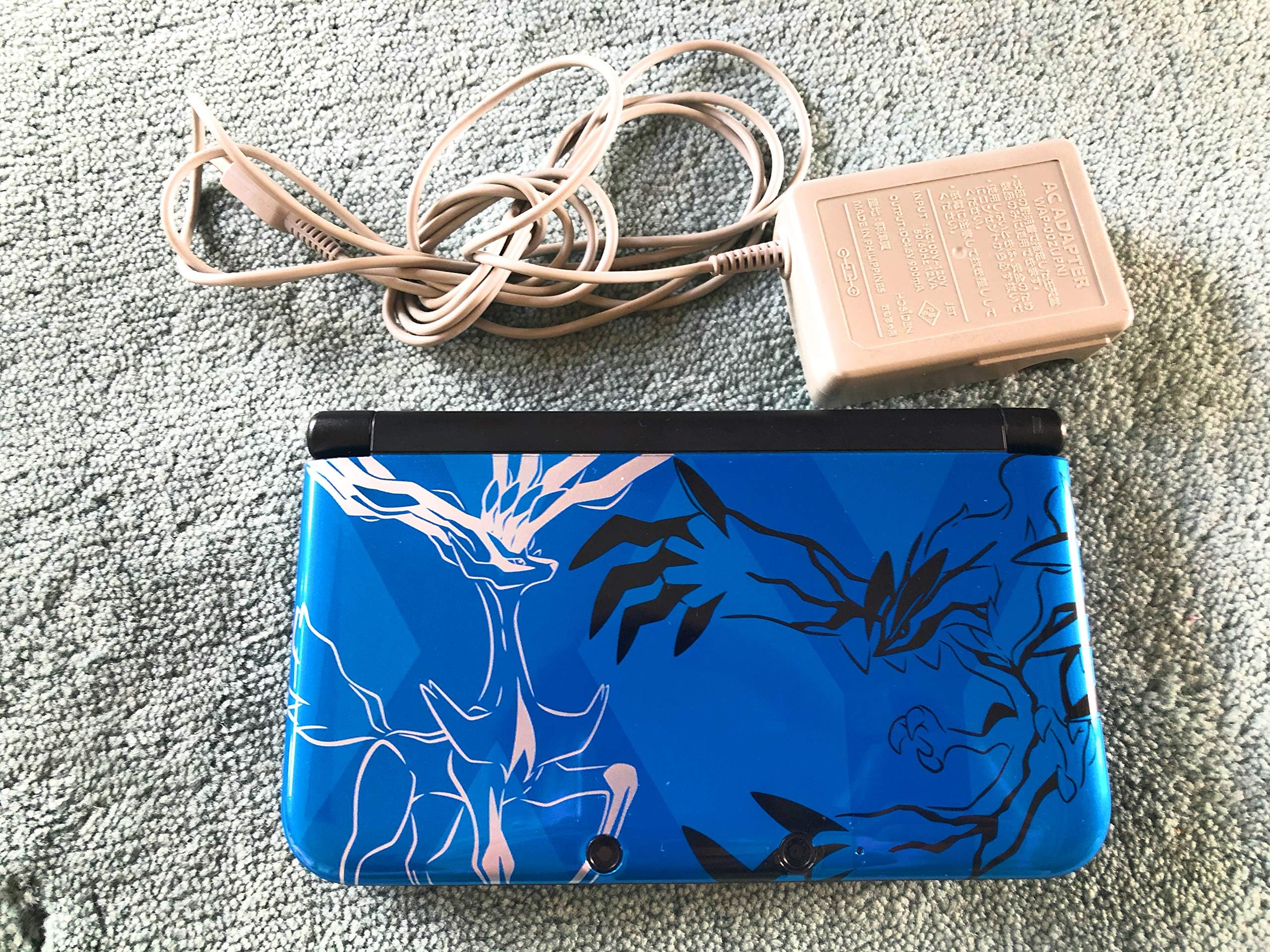 NINTENDO 3DS LL Pocket Monsters Y pack Xerneas Yveltal Blue (Japanese Region Games Only)