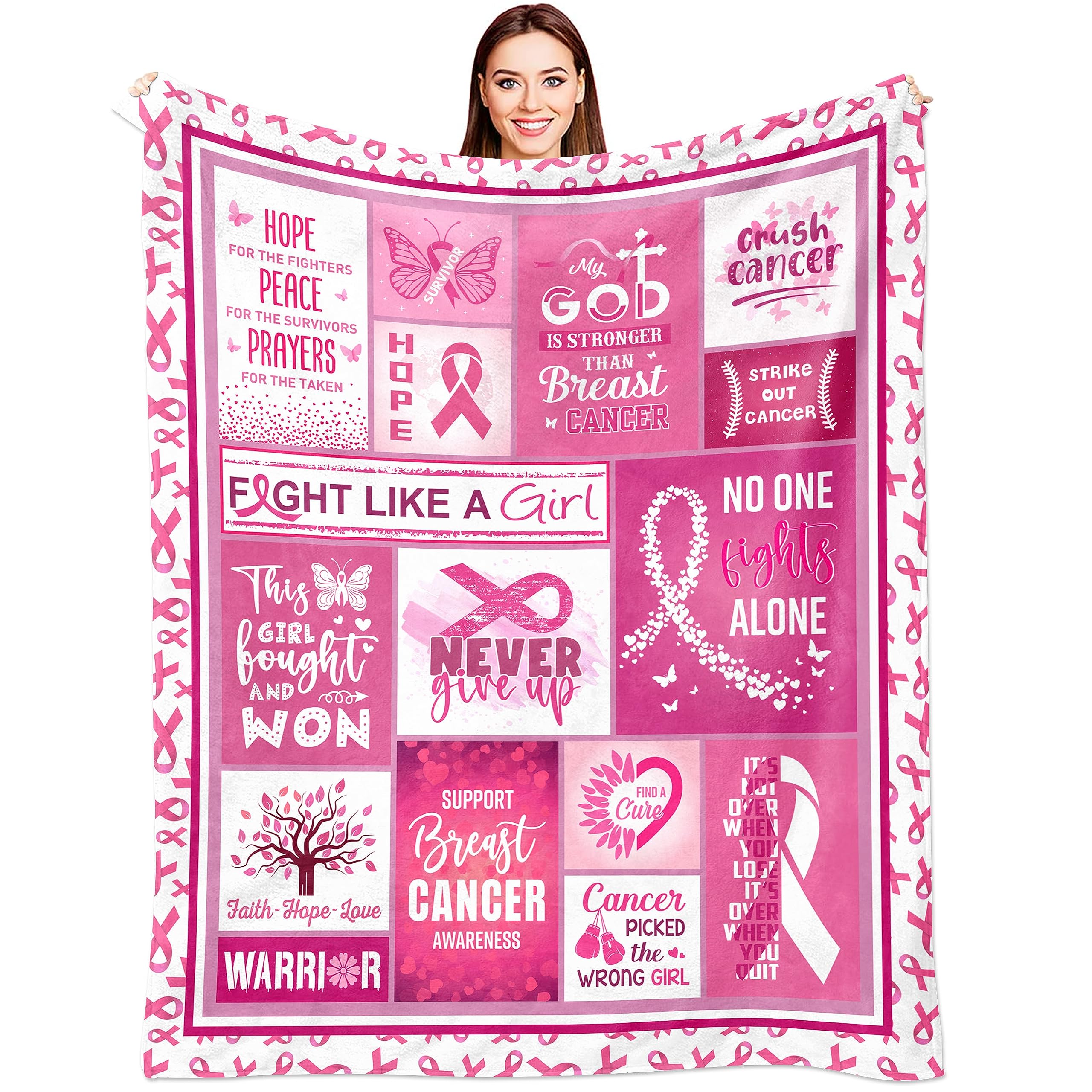 Breast Cancer Gifts for Woman, Breast Cancer Survivor Gifts for Women, Breast Cancer Gift, Pink Ribbon Breast Cancer Awareness, Breast Cancer