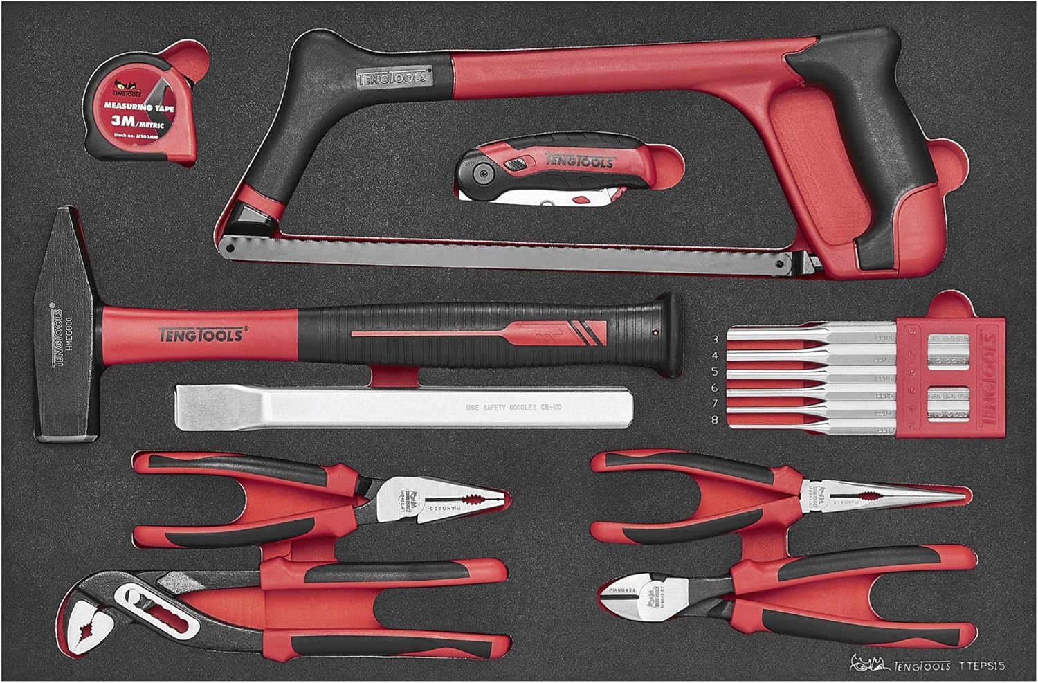 Juego de Herramientas Teng Tools 15 Piezas TTEPS15