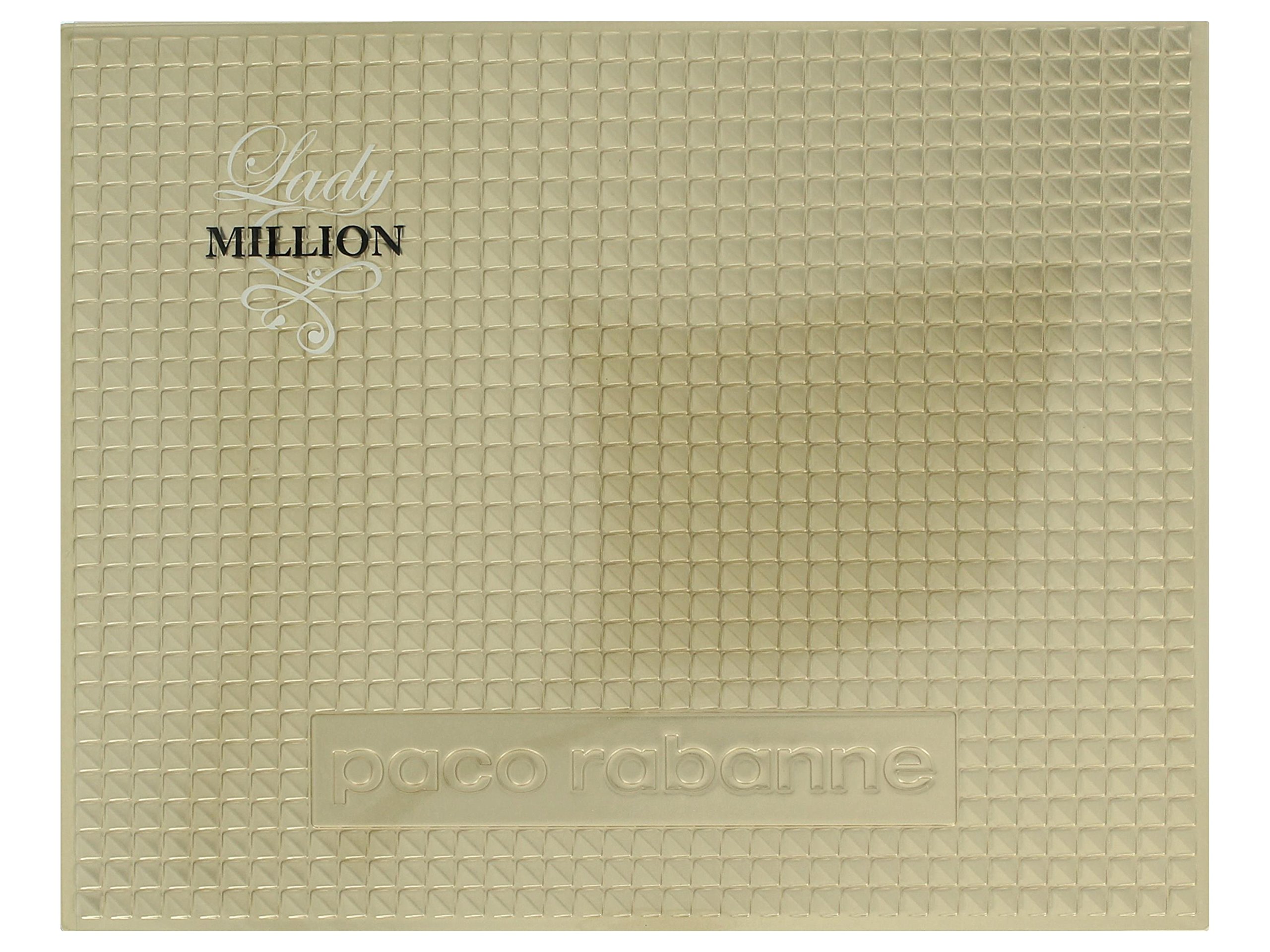 Paco Rabanne Lady Million Privé Lote zestaw perfum, balsam do ciała i perfumy Mini - 155 ml