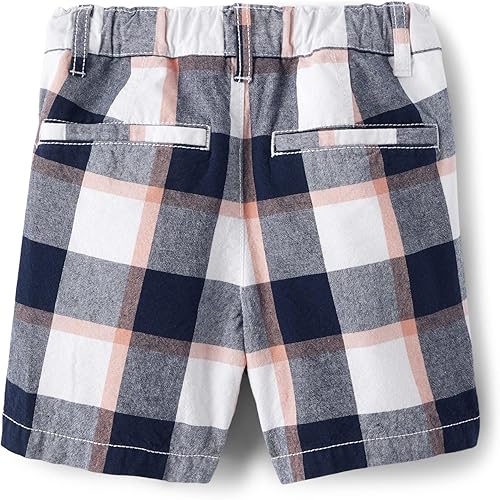Miniatura 2 de The Children's Place Pantalones chinos a cuadros para bebés y niños pequeños