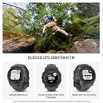 Montre GPS robuste Garmin Instinct® E 40mm, surveillance de la santé 24/7, fréquence cardiaque au poignet, autonomie de batterie jusqu'à 16 jours, charbon