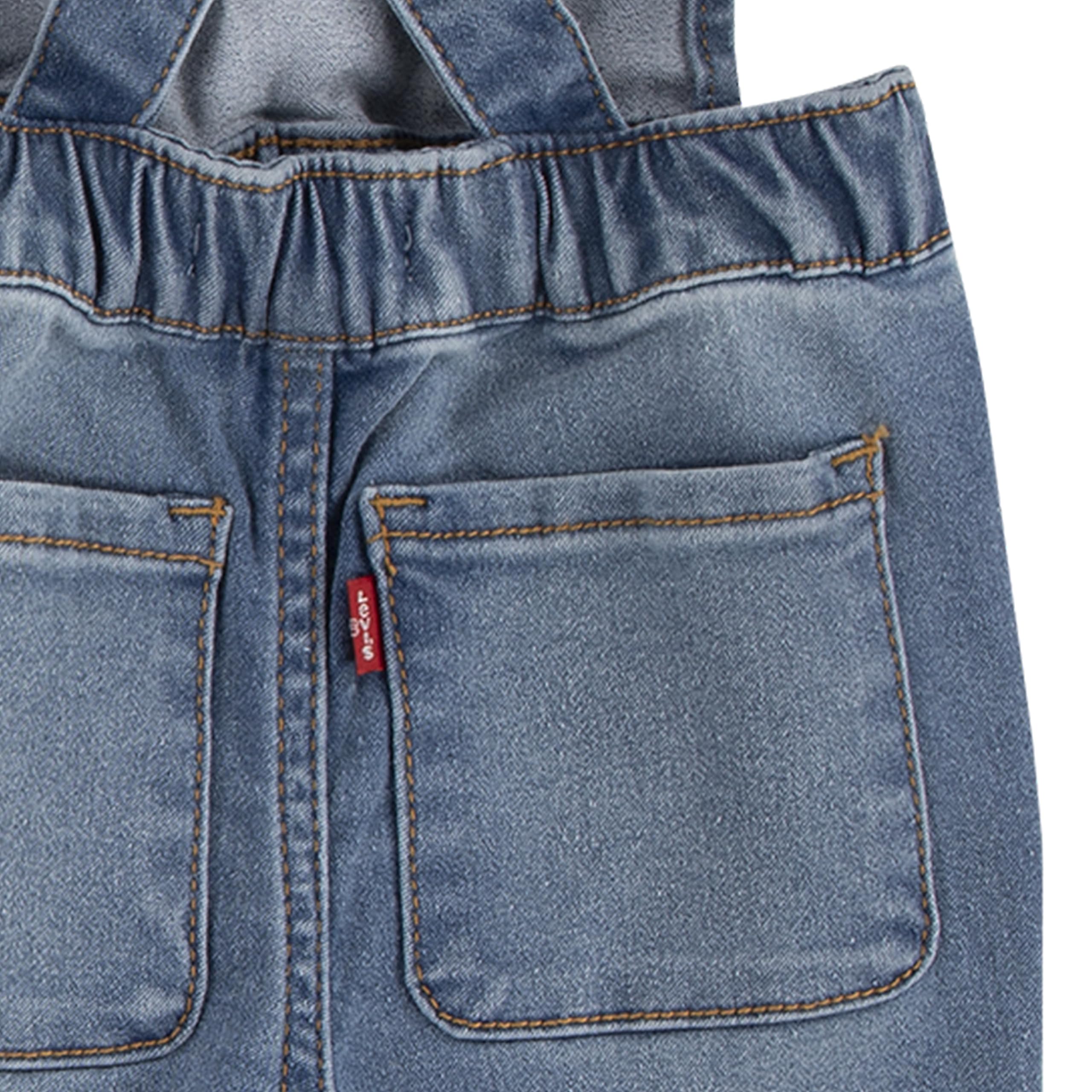 Levi's Lvg Ruffle Slv Flare Overall S 1ej297 Impostare Bimba 0-24