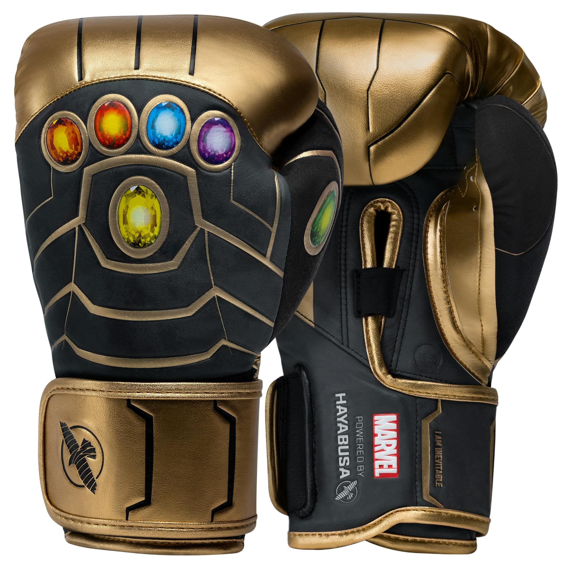 Hayabusa Marvel Hero Elite Boxing Gloves | Sparring and Training, Muay Thai Kickboxing, Fight Ready, Licensed Design, Padded Knuckle, 10oz 12oz 16oz, Men and Women
