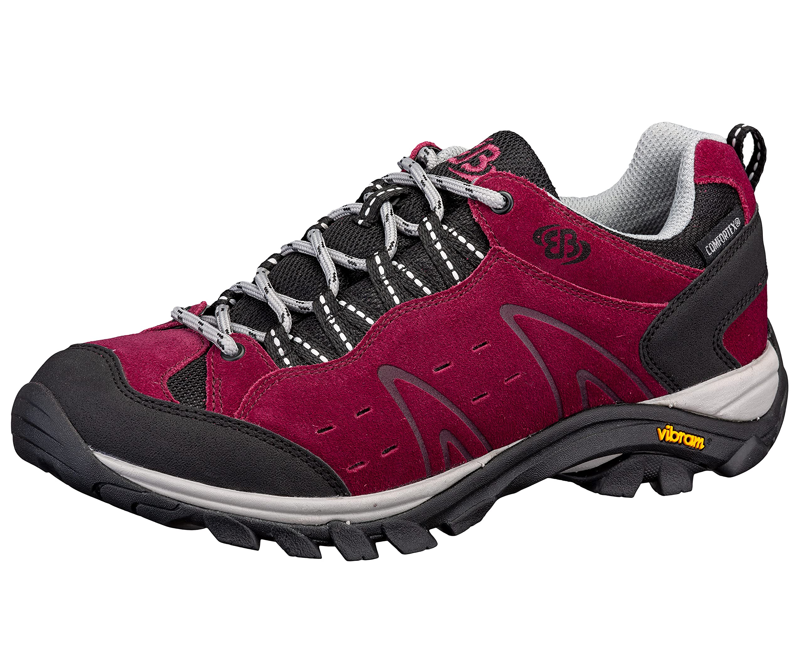 Brütting Women's Mount Bona Low Cross Country Running Shoe, Bordeaux, 5 UK