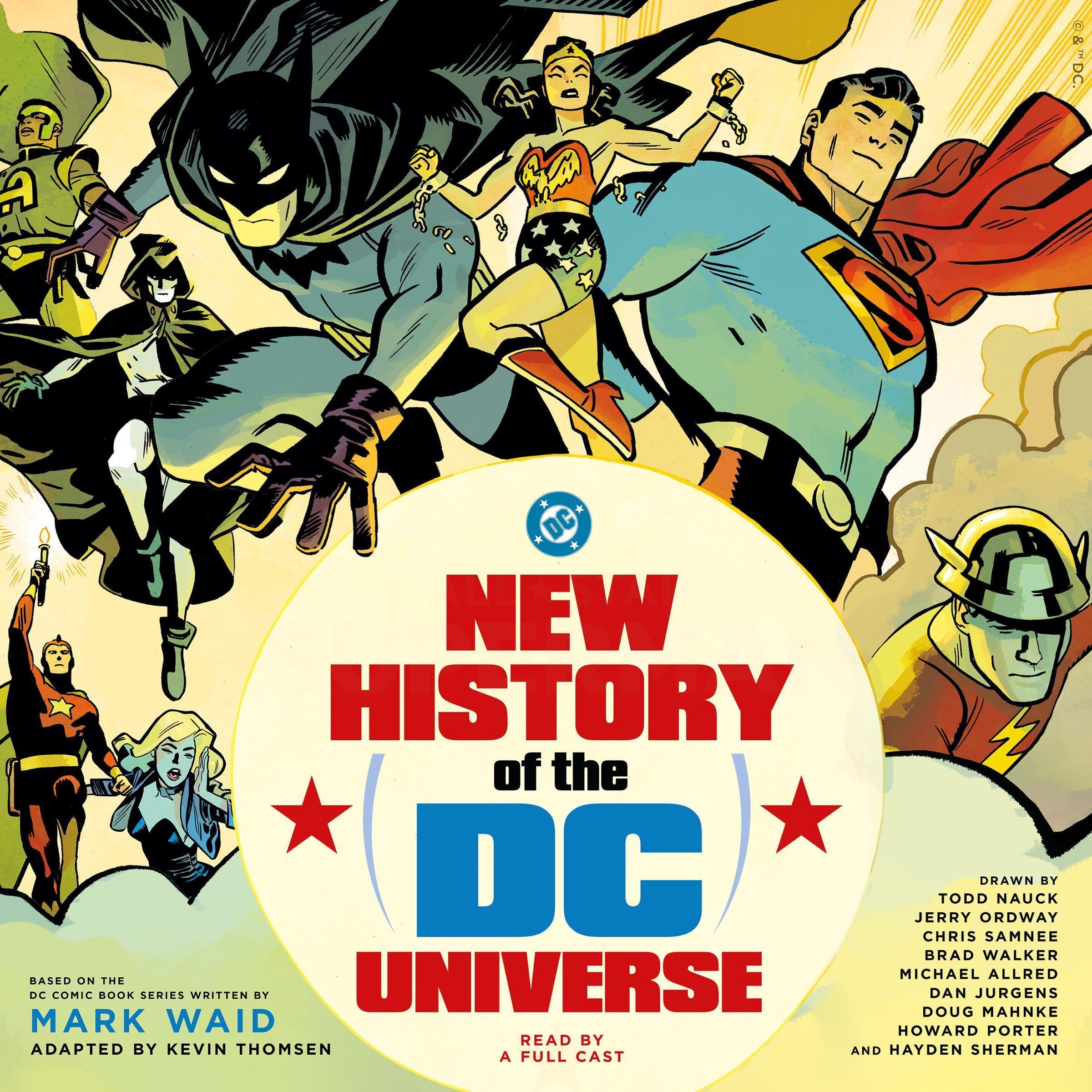 Cover art for New History of the DC Universe