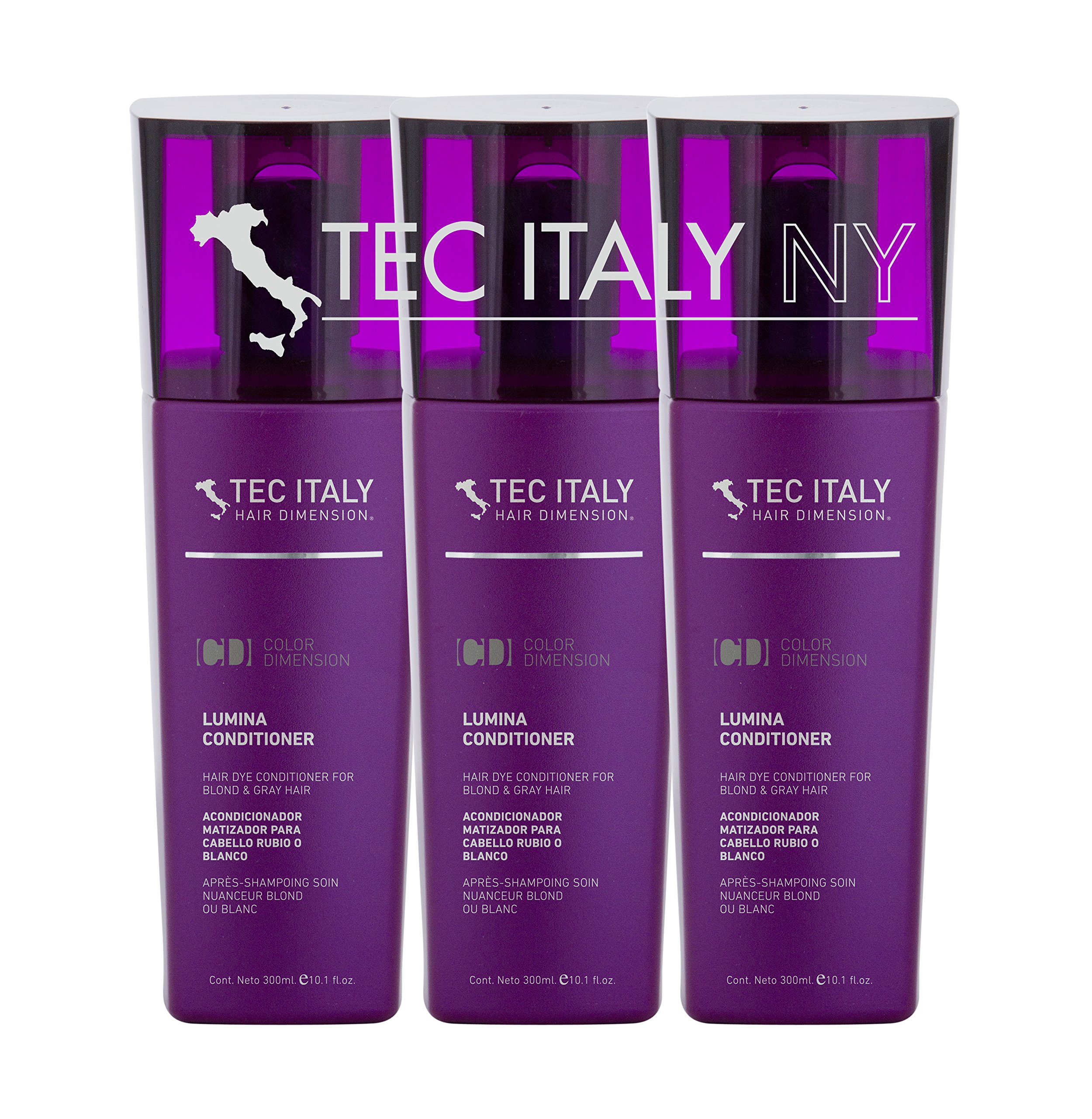 Tec ItalyLumina Hair Dye Conditioner 300 ml (Pack of 3)