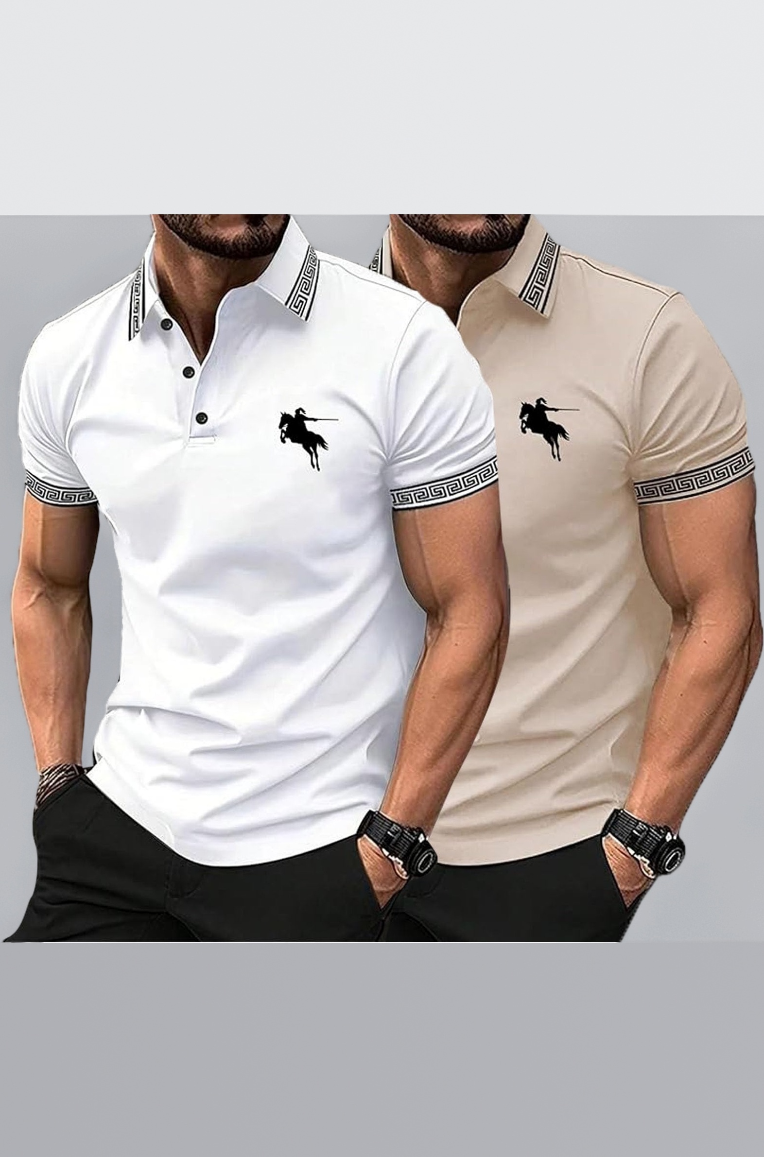 Polo T Shirt for Men || T Shirt for Man || Collar T Shirt Style Men (Packs Also Available) (Polo-34-37)