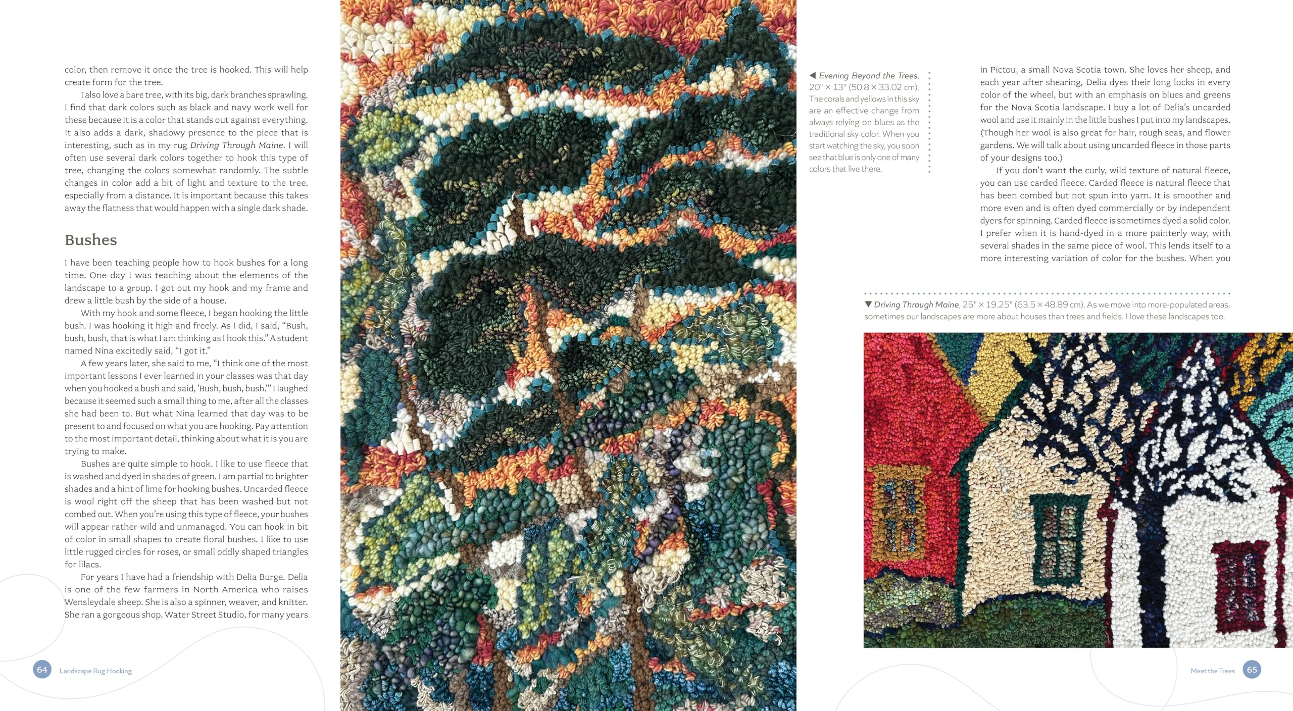 Landscape Rug Hooking: A Painterly Approach to Creating the Landscapes You Love