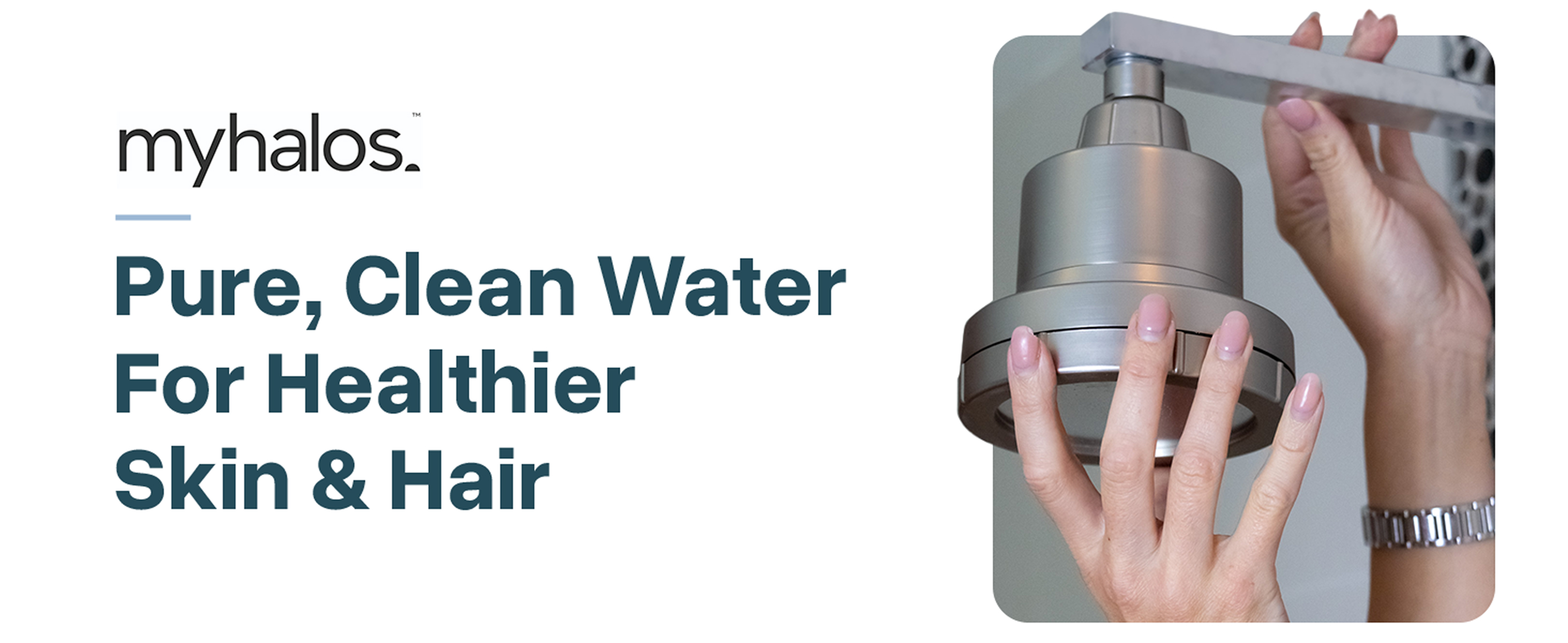 2-Pack MyHalos Shower Filter Cartridge Replacement - Hard Water & Chlorine Filter For Shower Heads (6 Month Supply)