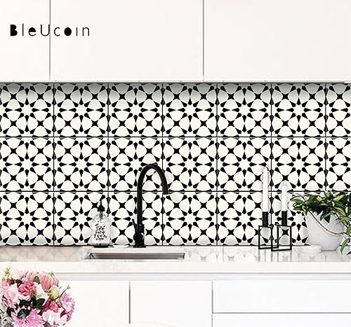 Miniatura 2 de Calcomanías de Bleucoin para azulejos de cocina y baño, removibles, ecológicas, autoadhesivas, para bricolaje, inquilinos de vinilo para decoración
