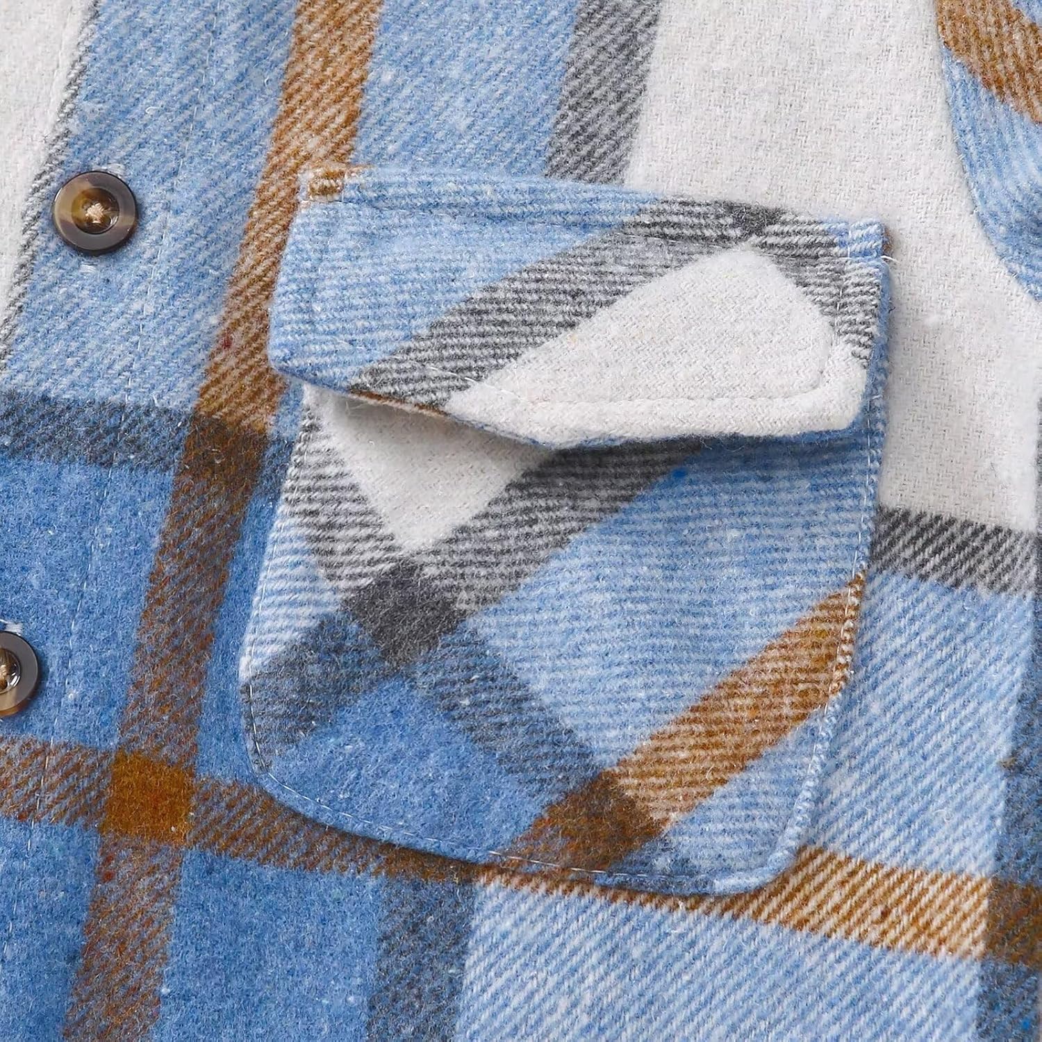 Toddler Boy Clothes Baby Boys Fall Winter Outfits Plaid Hooded Sweatshirt Ripped Holes Jeans Set 2-5T - Image 5