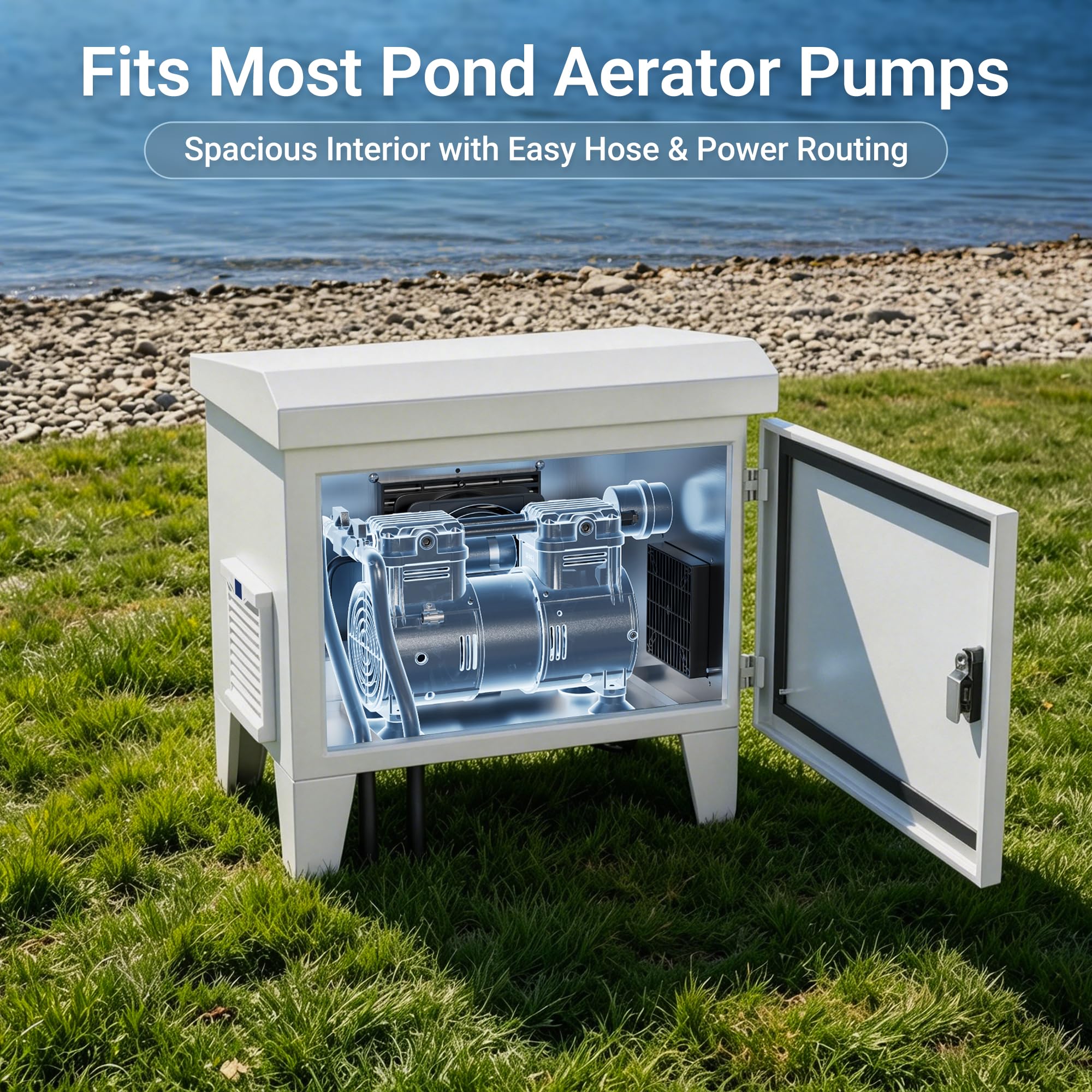 Protect Your Pond Pump with Weatherproof Cabinet -3