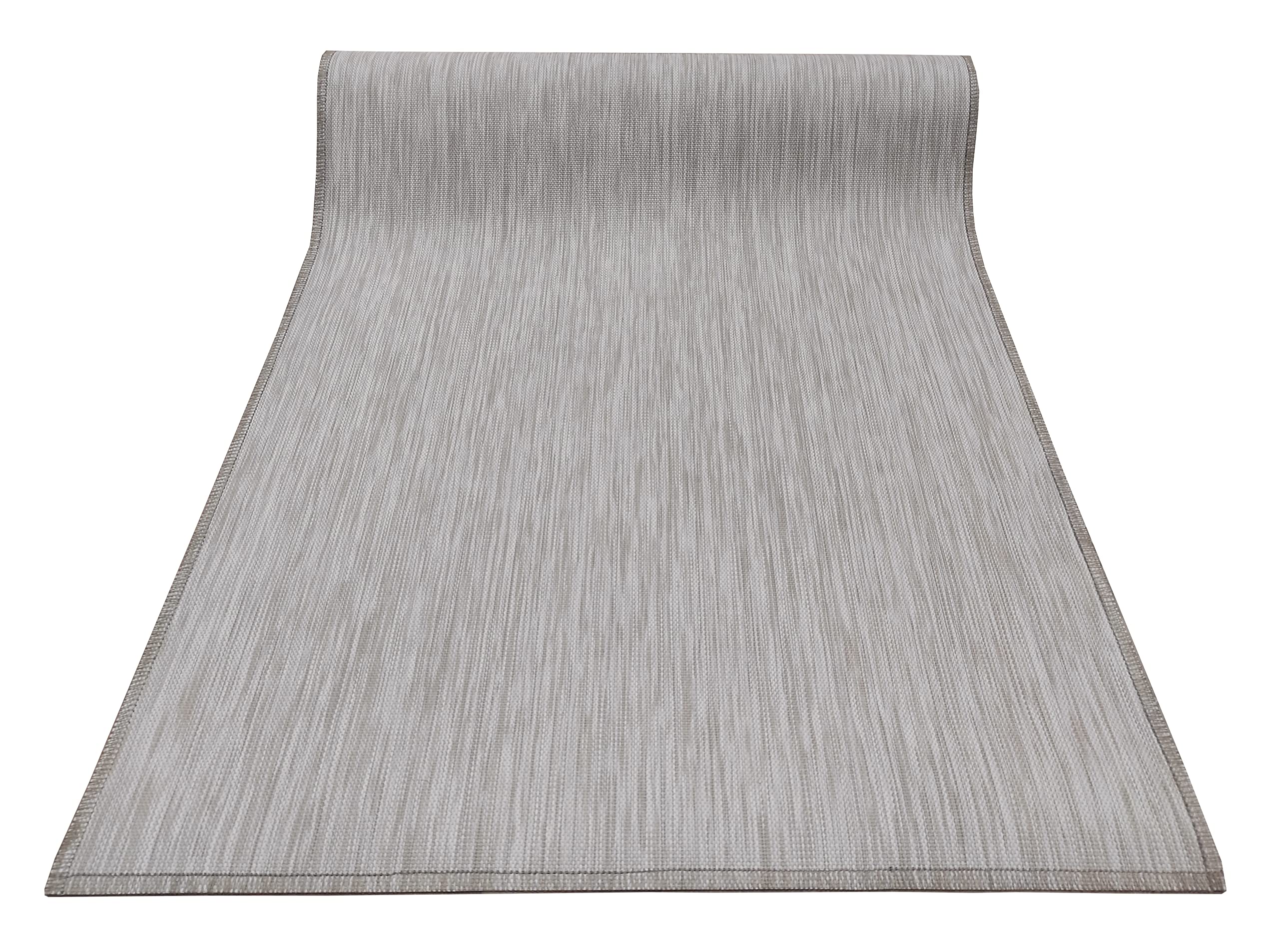 Tadi & Imperio1979 Tapis Long en Vinyle tressé pour Cuisine, couloirs, Chambre à Coucher, présence Naturelle Haute résistance avec Envers en PVC antidérapant