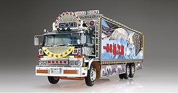 1/32 トラック野郎 No.7 一番星 度胸一番星 プラモデル Amazon | 青島文化教材社 1/32 トラック野郎シリーズ No.7 一番