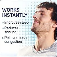 Vista 2 de Tiras nasales extra fuertes, bronceado, 26 unidades Funciona al instante para mejorar el sueño, reducir los ronquidos y aliviar la congestión