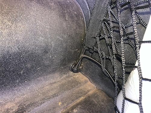 Miniatura 9 de Red de carga organizadora de maletero trasero para NISSAN FRONTIER 1998-2023  Red de carga estilo sobre para recogida  Organizador de maletero de