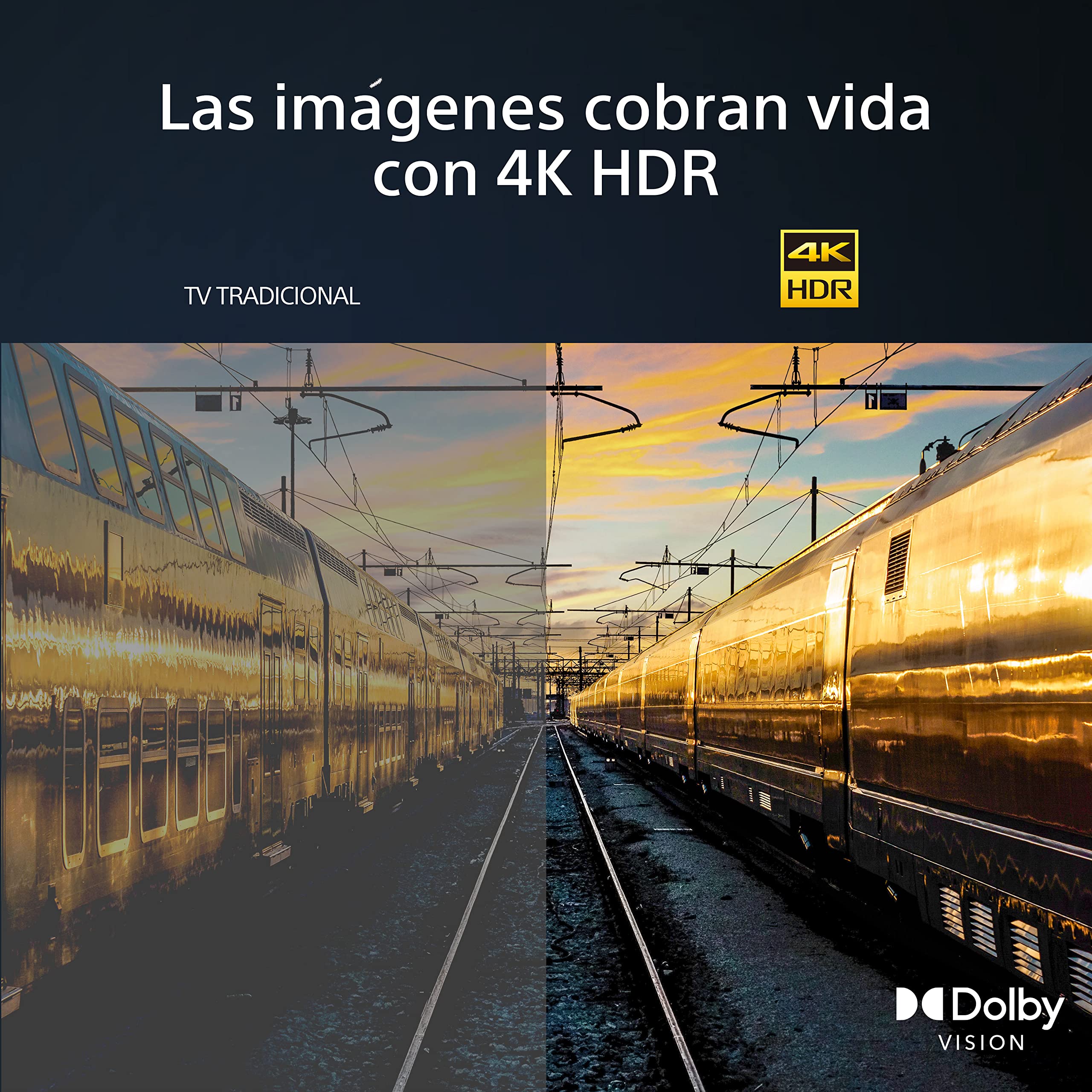 Sony BRAVIA KD65X75WL, 65 Pulgadas, TV LED con 4K HDR, Google TV, Procesador X1, Eco Pack, Asistentes de Voz, Bravia Core, Marco Fino, 65", 65 Inch
