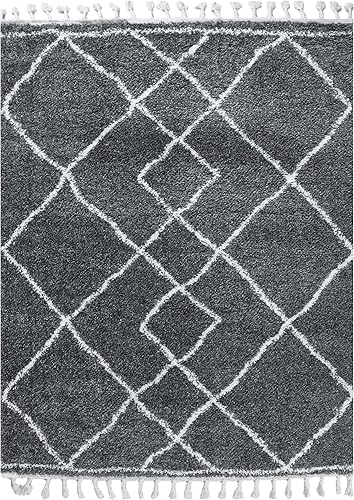 Miniatura 2 de SUPERIOR Alfombra de área para interiores con borlas, perfecta para dormitorio, cocina, lavandería, entrada, oficina, sala de juegos, cubierta de