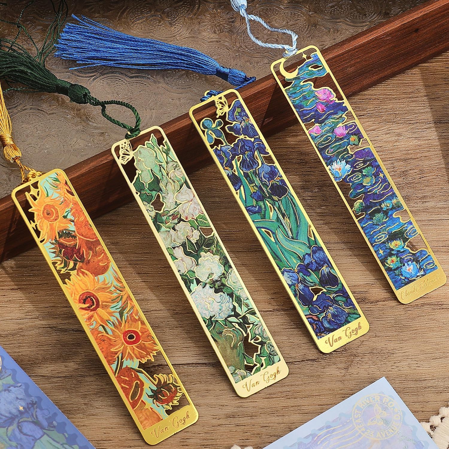 Metal Bookmarks with Tassel