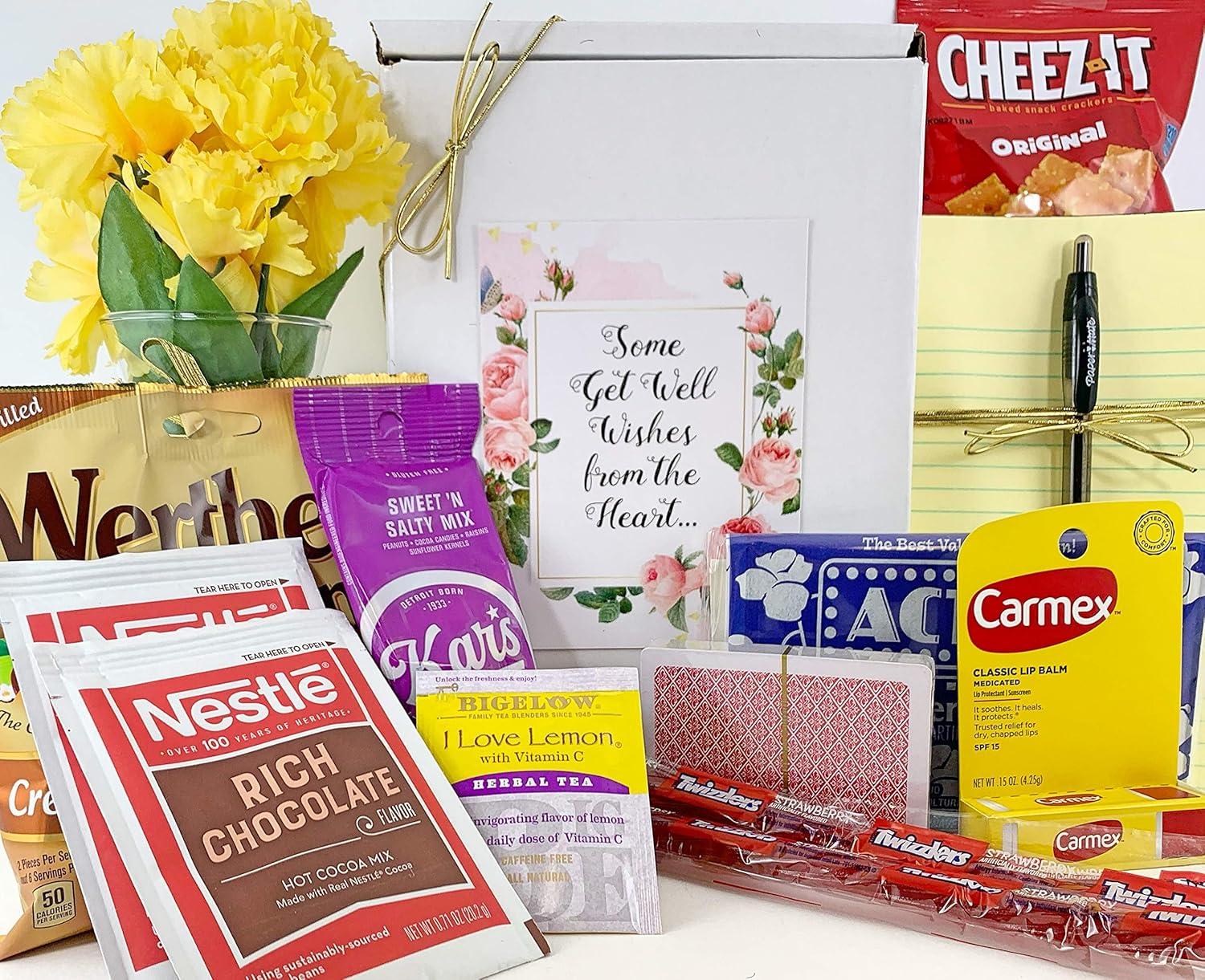 Get Well Gift Box Basket Care Package For Surgery Injury