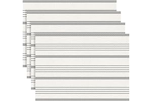 Gerrii Set of 4 Farmhouse Rustic Dining Table Placemats