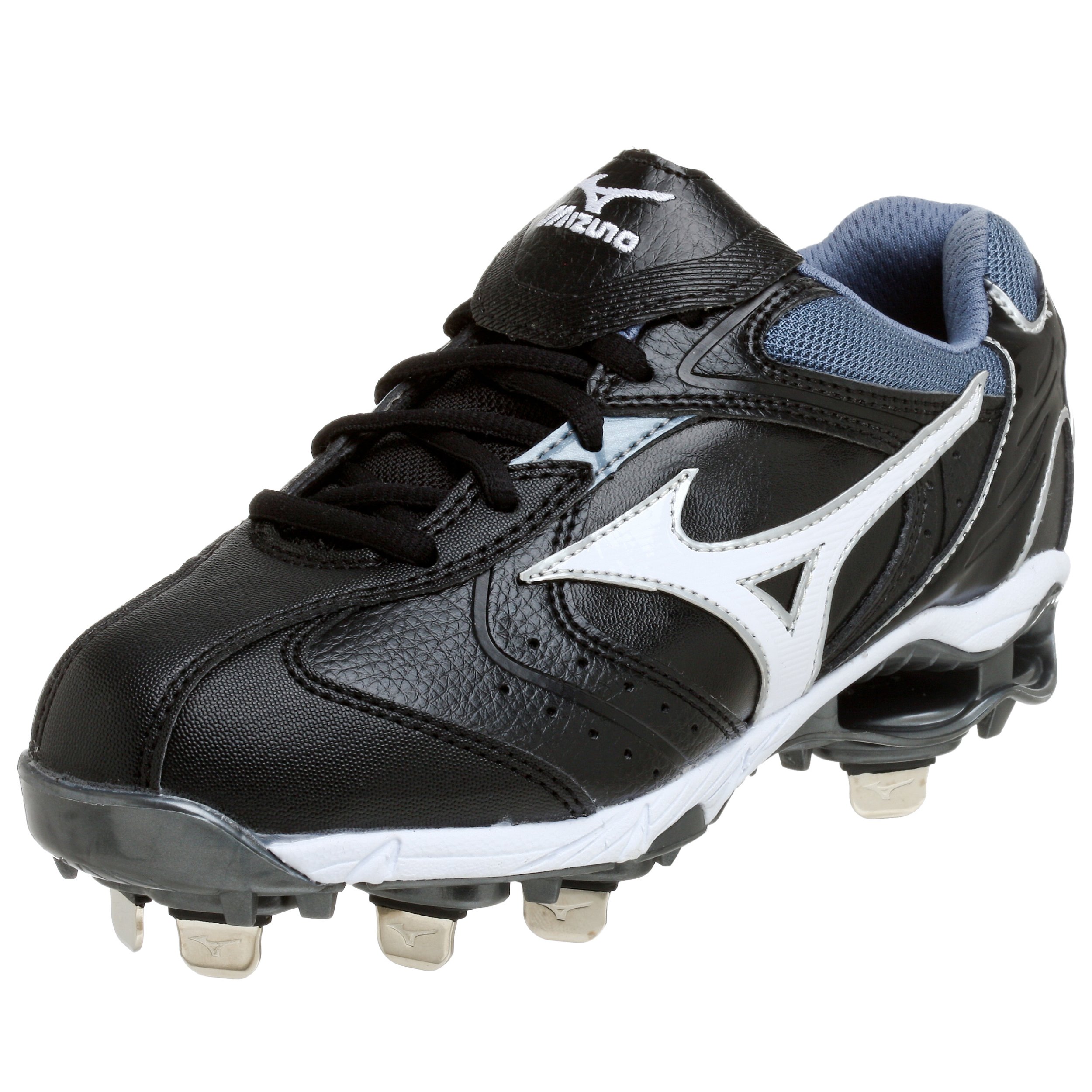 Tacos de sóftbol para mujer Mizuno 9 Spike calzado deportivo resistente 8