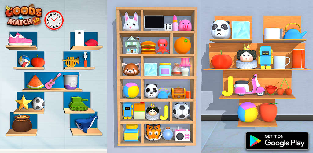 Match 3DTile Connect Matching (kids games) Match 3D Matching Puzzle Game for Kids Match