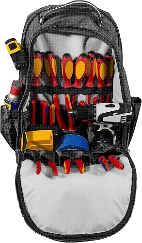 Miniatura 6 de Smart-Charge Mochila para contratistas con cubierta impermeable para lluvia, Negro -, Classic