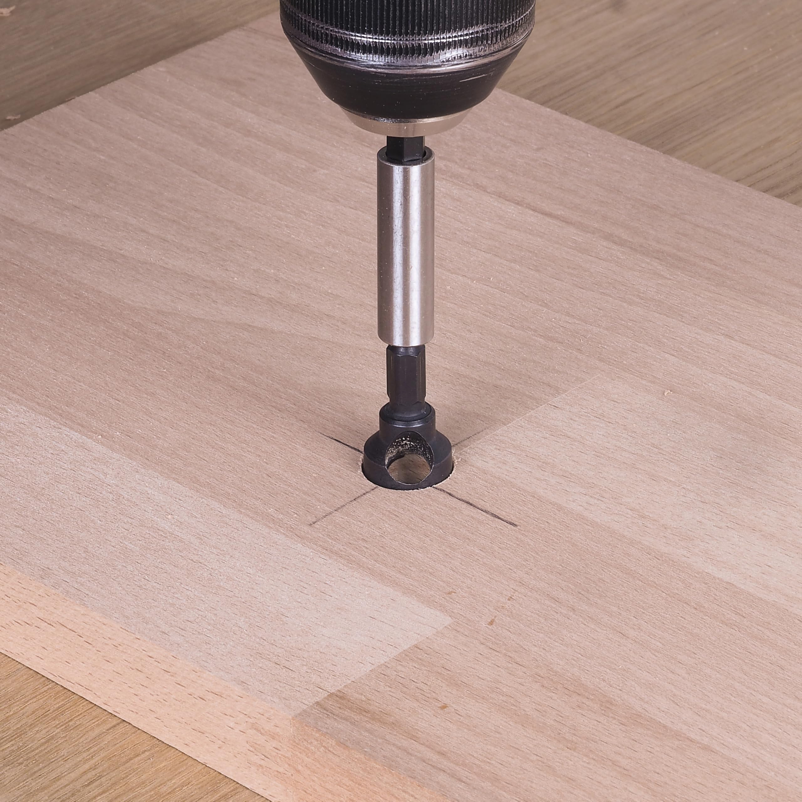 wolfcraft 4375000-3 Fraisoirs à noyer pour tête de vis - Diamètre 8 12 16 mm - Acier WS