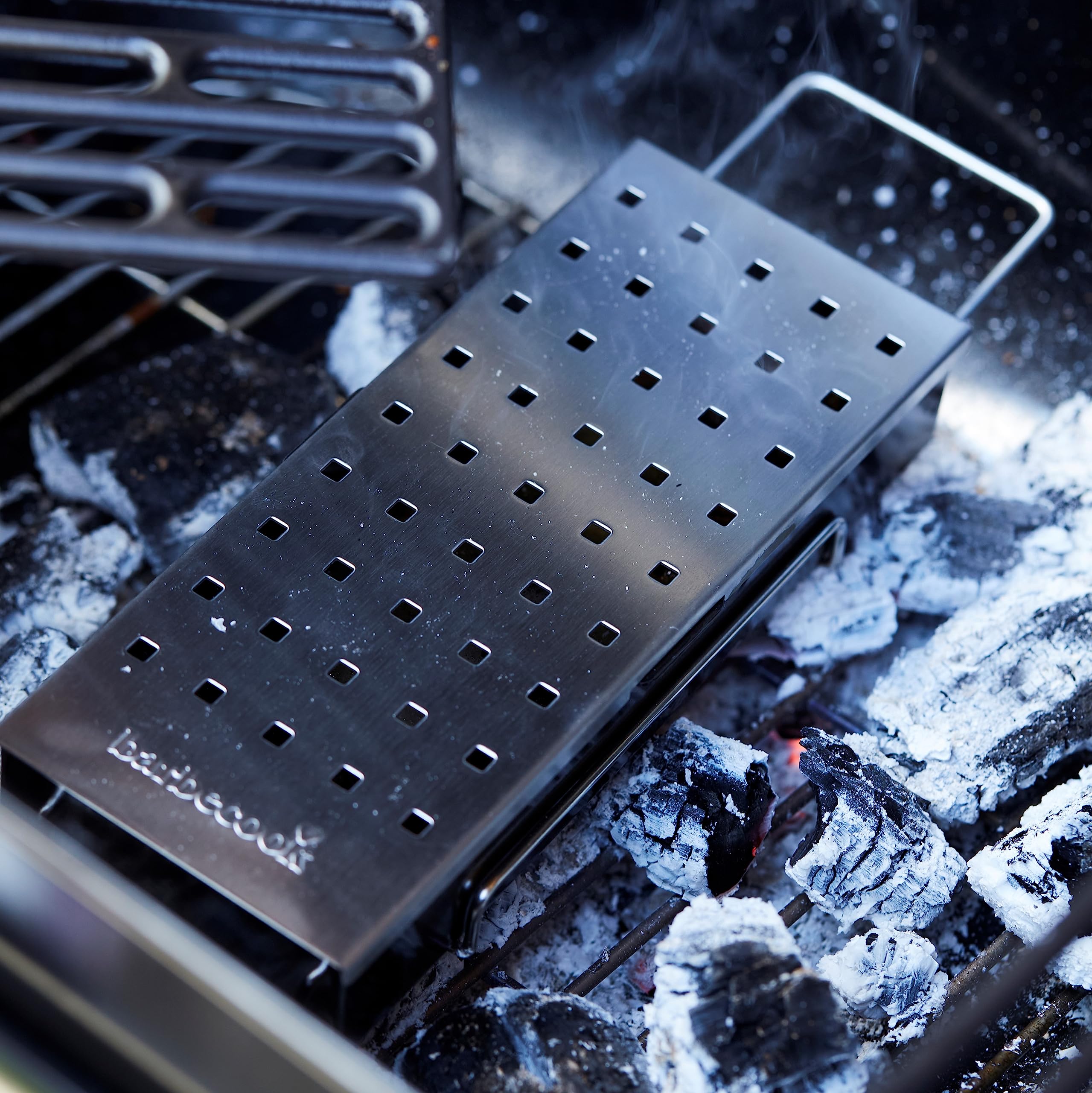 Sistema Affumicatoio Per Barbecue Sferico 54cm | 3 Livelli, Griglie E Pietra Pizza | Adatto Per Weber 57cm E Altri